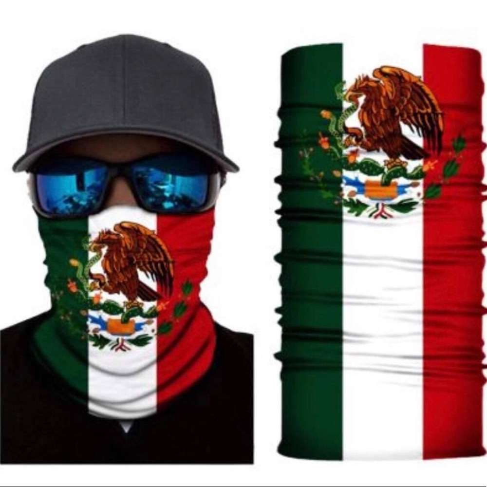 Mexico Neck Gaiter Face Covering New